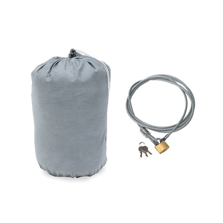 Rampage CAR COVER, 4-LAYER GREY, MUSTANG 05-12 (INCLUDES LOCK, CABLE & STORAGE 1600